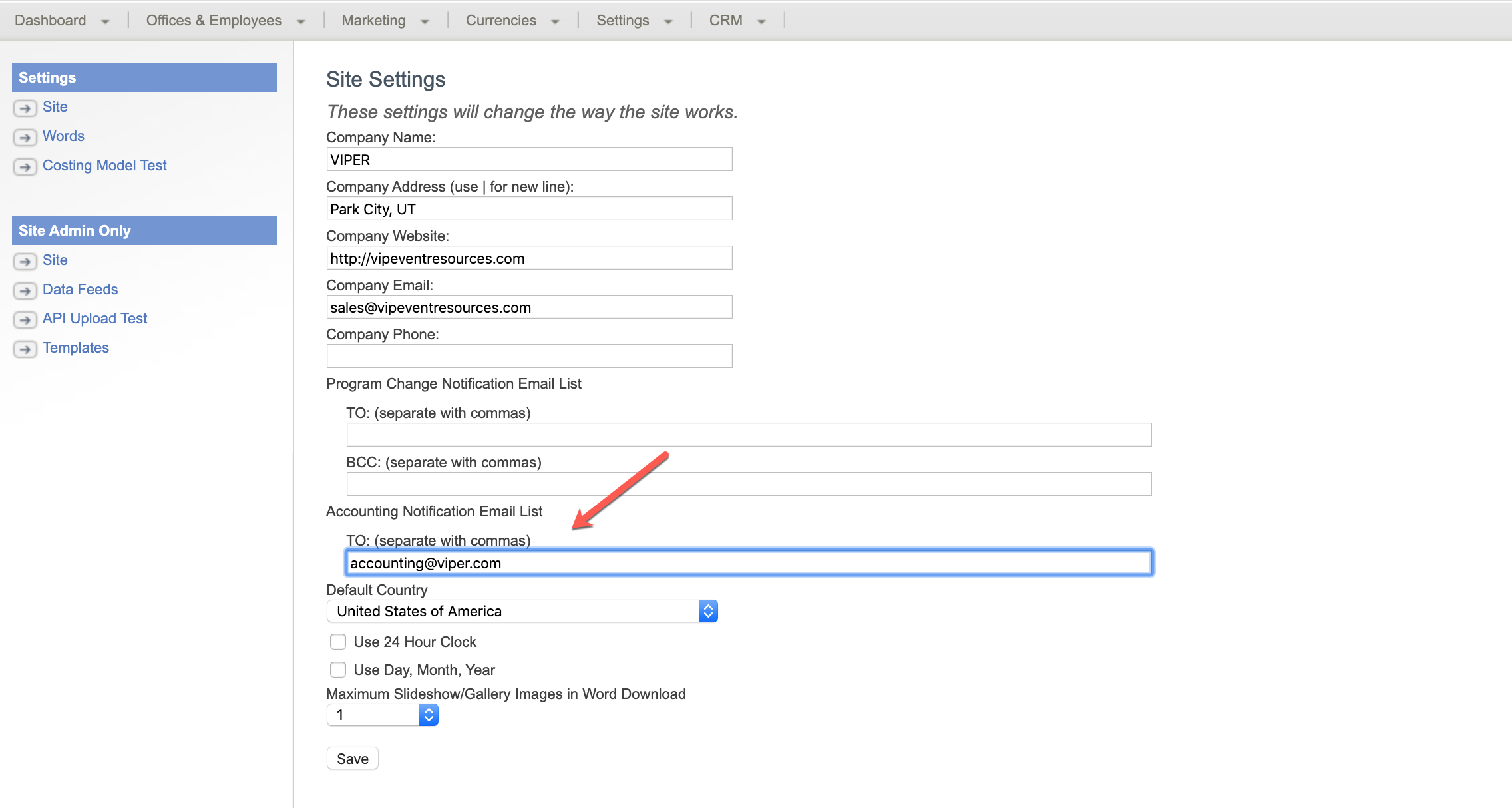 3 Provider Management for Invoices Accounting VIPER Knowledge Base